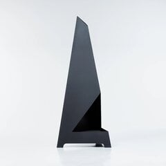 Židinys sodui Prism, 700 mm x 700 mm x 1480 mm, juodas цена и информация | Очаги для костра | pigu.lt