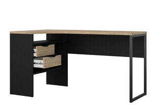 Письменный стол Function Plus, черный/коричневый цена и информация | Компьютерные, письменные столы | pigu.lt
