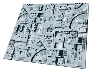 9 покрытых плиткой ковриков Ultimate Guard Battle-Tiles 1 'Темное пространство 30 x 30 см цена и информация | Настольные игры, головоломки | pigu.lt