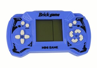 Brick game stačiakampe žaidimų konsolė, mėlyna kaina ir informacija | Stalo žaidimai, galvosūkiai | pigu.lt