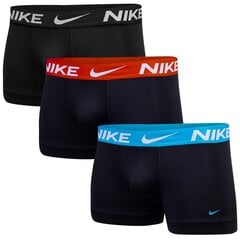 Nike vyriški bokseriai Dri-FIT ESSENTIAL MICRO TRUNK 3 vnt., juodi kaina ir informacija | Trumpikės | pigu.lt