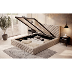 Кровать  Princce, 140x200 см, бежевый цвет цена и информация | Кровати | pigu.lt