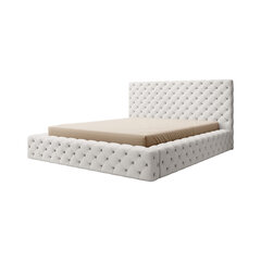 Кровать  Princce, 160x200 см, белый цвет цена и информация | Кровати | pigu.lt