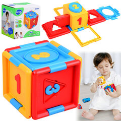 Образовательный складной кубик-головоломка цена и информация | Развивающие игрушки | pigu.lt