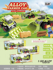 Žemės ūkio traktorius su priekaba ir sodo purkštuvu kaina ir informacija | Žaislai berniukams | pigu.lt