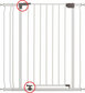 Saugos varteliai Dreambaby, 75-81cm, White kaina ir informacija | Saugos varteliai, apsaugos | pigu.lt