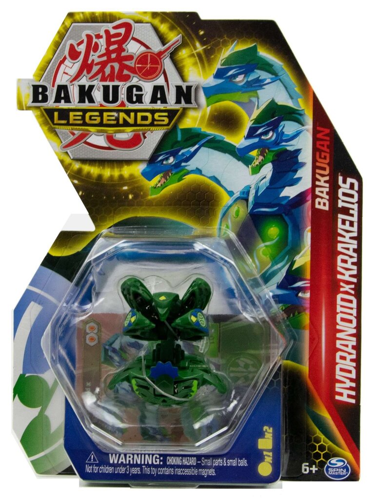 Figūrėlė Spin Master Hydranois x Krakelios Bakugan kaina ir informacija | Žaislai berniukams | pigu.lt