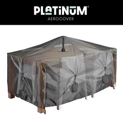 Užvalkalas Platinum AeroCover, pilkas kaina ir informacija | Pagalvės, užvalkalai, apsaugos | pigu.lt