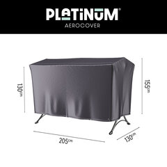 Защитный чехол для качелей Platinum AeroCover 205x130xВ130/155 цена и информация | Садовые качели | pigu.lt