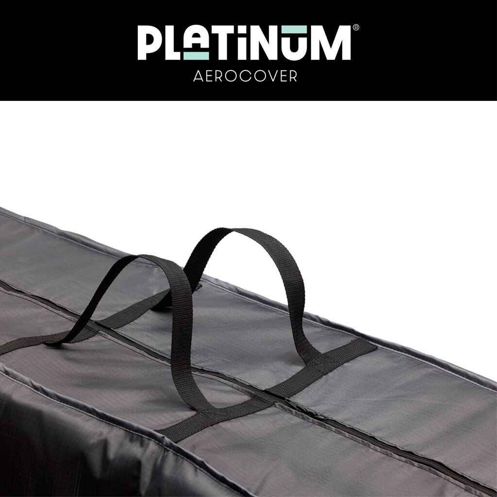 Užvalkalas Platinum AeroCover, pilkas kaina ir informacija | Pagalvės, užvalkalai, apsaugos | pigu.lt