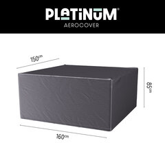 Защитный чехол для уличного обеденного комплекта Platinum AeroCover 160x150хВ85 цена и информация | Подушки, наволочки, чехлы | pigu.lt