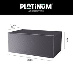 Защитный чехол для уличного обеденного стола Platinum AeroCover 200x110xВ70 цена и информация | Подушки, наволочки, чехлы | pigu.lt