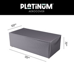 Защитный чехол для садового комплекта Platinum AeroCover 170x100хВ70 цена и информация | Подушки, наволочки, чехлы | pigu.lt