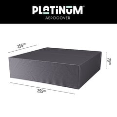 Защитный чехол для садового комплекта Platinum AeroCover 255x255хВ70 цена и информация | Подушки, наволочки, чехлы | pigu.lt