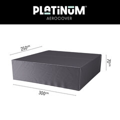 Защитный чехол для садового комплекта Platinum AeroCover 300x250хВ70 цена и информация | Подушки, наволочки, чехлы | pigu.lt