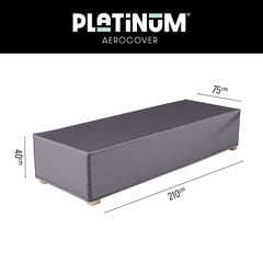Защитный чехол для шезлонга  Platinum AeroCover 210x90xВ30 цена и информация | Лежаки | pigu.lt