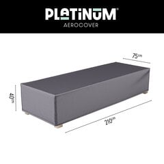 Защитный чехол для шезлонга  Platinum AeroCover 210x90xВ30 цена и информация | Шезлонги | pigu.lt