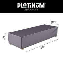 Защитный чехол для шезлонга  Platinum AeroCover 210x90xВ30 цена и информация | Шезлонги | pigu.lt