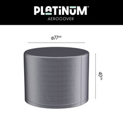 Užvalkalas Platinum AeroCover, pilkas kaina ir informacija | Pagalvės, užvalkalai, apsaugos | pigu.lt
