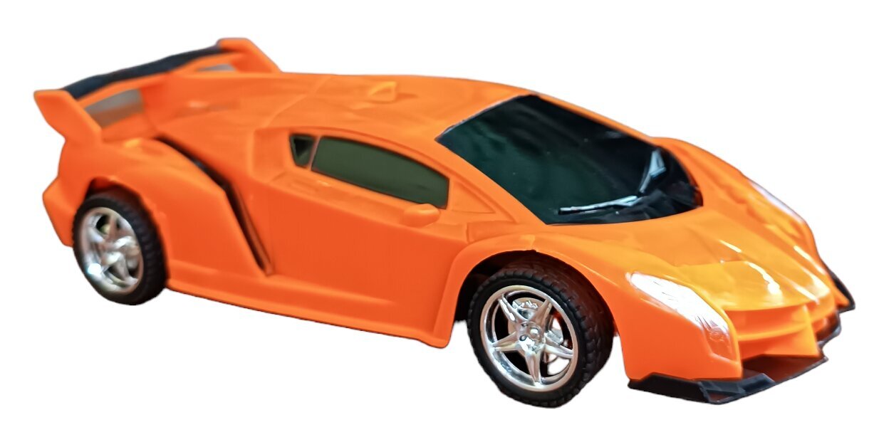 Radijo bangomis valdomas automobilis, oranžinis цена и информация | Žaislai berniukams | pigu.lt