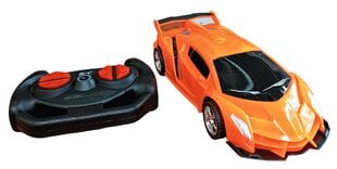 Radijo bangomis valdomas automobilis, oranžinis kaina ir informacija | Žaislai berniukams | pigu.lt