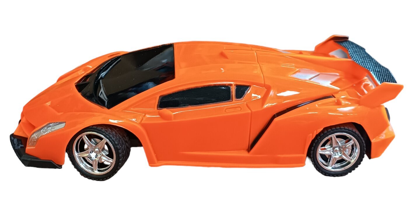Radijo bangomis valdomas automobilis, oranžinis цена и информация | Žaislai berniukams | pigu.lt