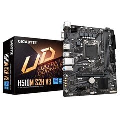 Gigabyte H510M S2H V3 (rev. 1.0) цена и информация | Материнские платы	 | pigu.lt