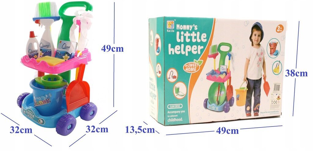 Vaikiškas valymo rinkinys Luxma kaina ir informacija | Žaislai mergaitėms | pigu.lt