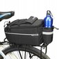 Galinis dviračio krepšys, 9l, juodas kaina ir informacija | Krepšiai, telefonų laikikliai | pigu.lt