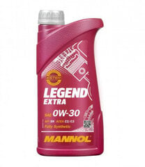 Масло моторное Mannol 7919 Legend Extra 0W-30 1 л. цена и информация | Моторные масла | pigu.lt