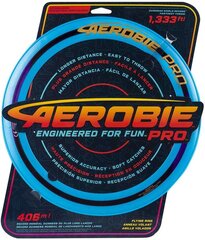 Frisbio mėtymo lankas Aerobie Pro blue цена и информация | Игрушки для песка, воды, пляжа | pigu.lt