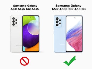 Dėklas Soundberry skirtas Samsung Galaxy A53 5G, žalia kaina ir informacija | Telefono dėklai | pigu.lt