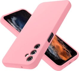 Dėklas Soundberry skirtas Samsung Galaxy A14, rožinė kaina ir informacija | Telefono dėklai | pigu.lt