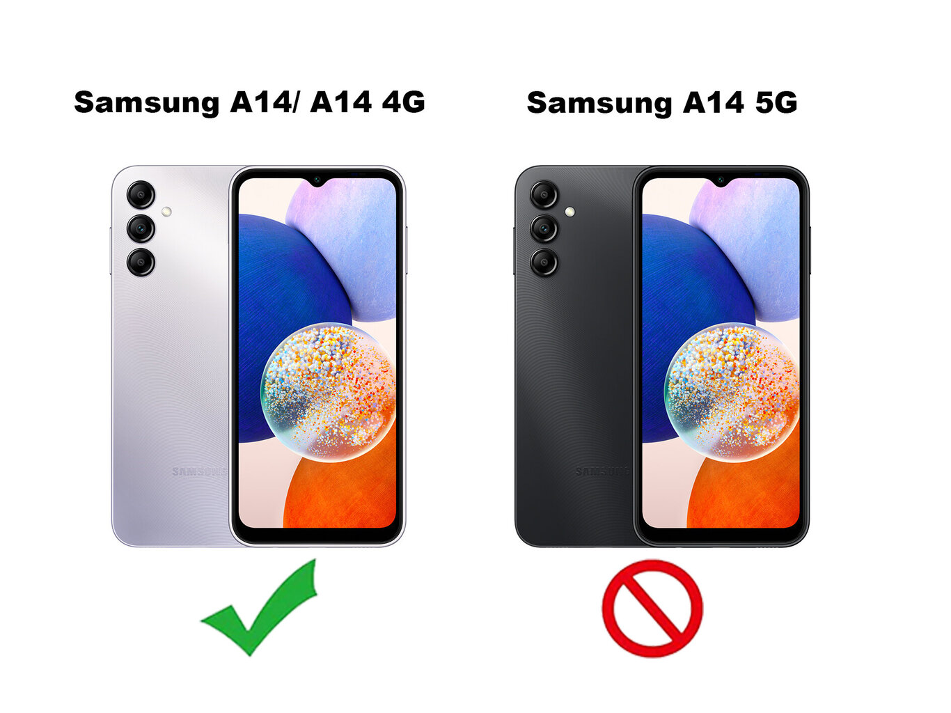 Dėklas Soundberry skirtas Samsung Galaxy A14, balta цена и информация | Telefono dėklai | pigu.lt