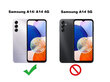Dėklas Soundberry skirtas Samsung Galaxy A14, balta цена и информация | Telefono dėklai | pigu.lt