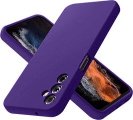 Dėklas Soundberry skirtas Samsung Galaxy A14, violetinė kaina ir informacija | Telefono dėklai | pigu.lt