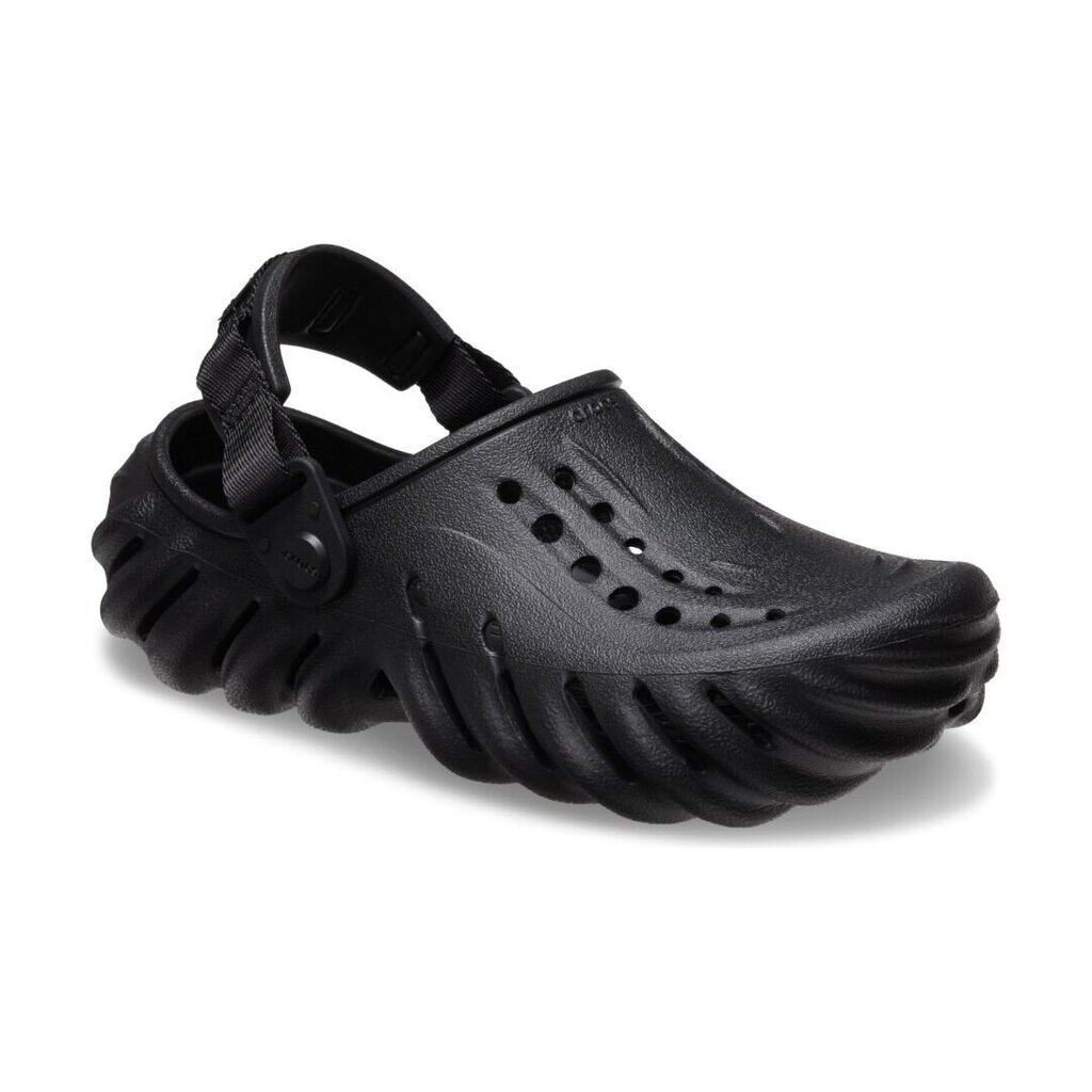 Crocs™ klumpės vaikams Echo Clog Kid's 244327, juodos цена и информация | Guminės klumpės vaikams | pigu.lt