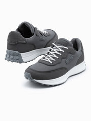 Laisvalaikio batai vyrams Reder V1 OM-FOSL-0110-51719, pilki kaina ir informacija | Kedai vyrams | pigu.lt