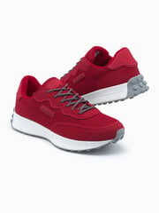 Laisvalaikio batai vyrams Reder V2 OM-FOSL-0110-51717, raudoni цена и информация | Кроссовки мужские | pigu.lt