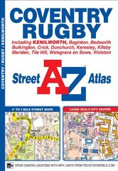 Coventry A-Z Street Atlas New Seventh edition kaina ir informacija | Kelionių vadovai, aprašymai | pigu.lt