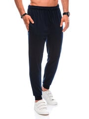 спортивные штаны p1364 - темно-синие цена и информация | Мужские брюки | pigu.lt