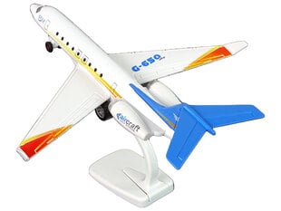 Žaislinis keleivinis orlaivis G-650 Lean Toys, baltas kaina ir informacija | Žaislai berniukams | pigu.lt