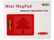 Magnetinė lenta su rutuliukais MagPad Lean Toys, raudona kaina ir informacija | Lavinamieji žaislai | pigu.lt