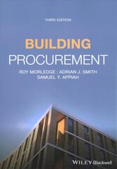 Building Procurement 3rd edition цена и информация | Книги по социальным наукам | pigu.lt