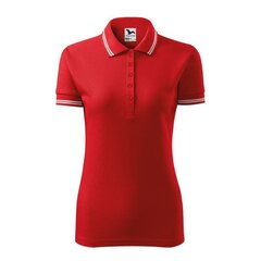 Polo marškinėliai moterims Malfini Adler Urban W MLI-22007, raudoni kaina ir informacija | Marškinėliai moterims | pigu.lt