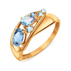 Auksinis žiedas moterims 0010867900226 kaina ir informacija | Žiedai | pigu.lt