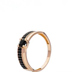 Auksinis žiedas moterims 0011785100218 kaina ir informacija | Žiedai | pigu.lt