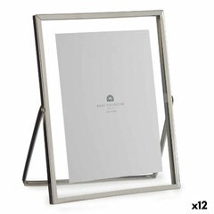 Photo frame Silver Metal Glass Plastic 18,5 x 1 x 23 cm (12 Units) kaina ir informacija | Rėmeliai, nuotraukų albumai | pigu.lt