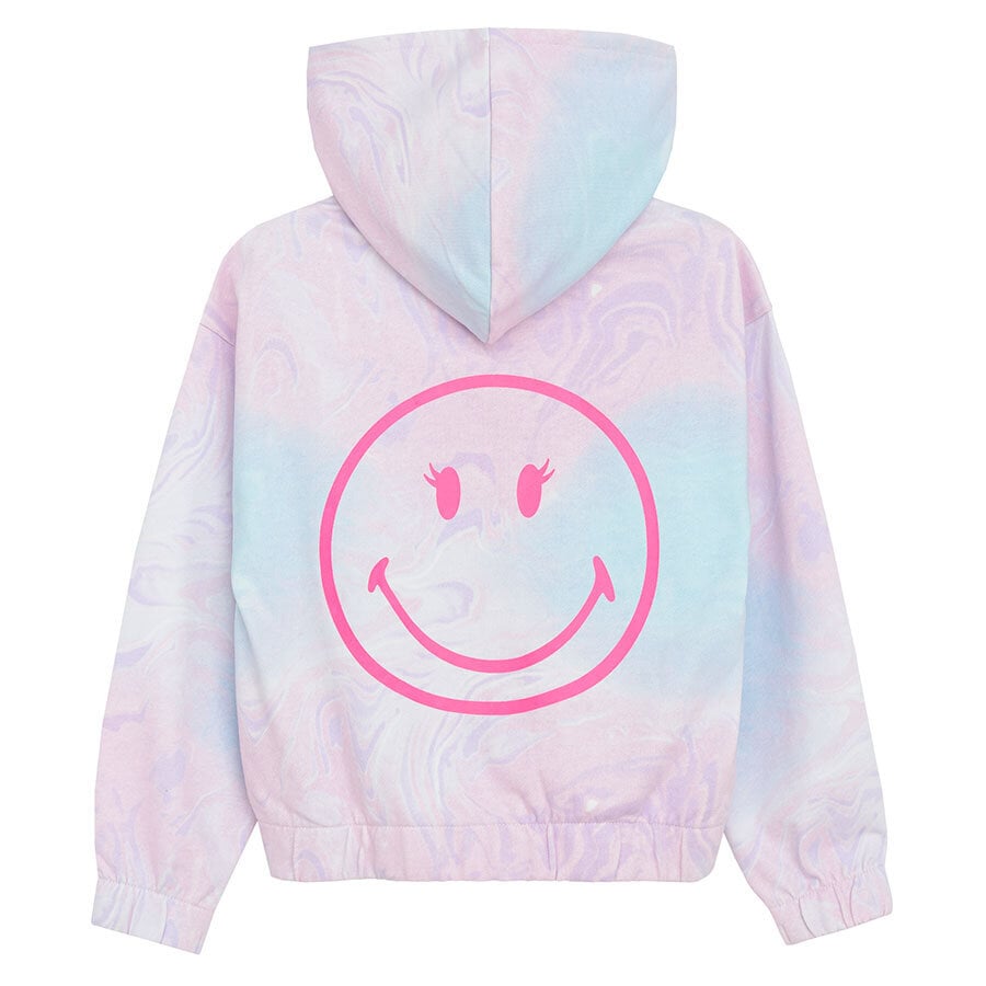 Cool Club džemperis mergaitėms Smiley LCG2710856 kaina ir informacija | Megztiniai, bluzonai, švarkai mergaitėms | pigu.lt
