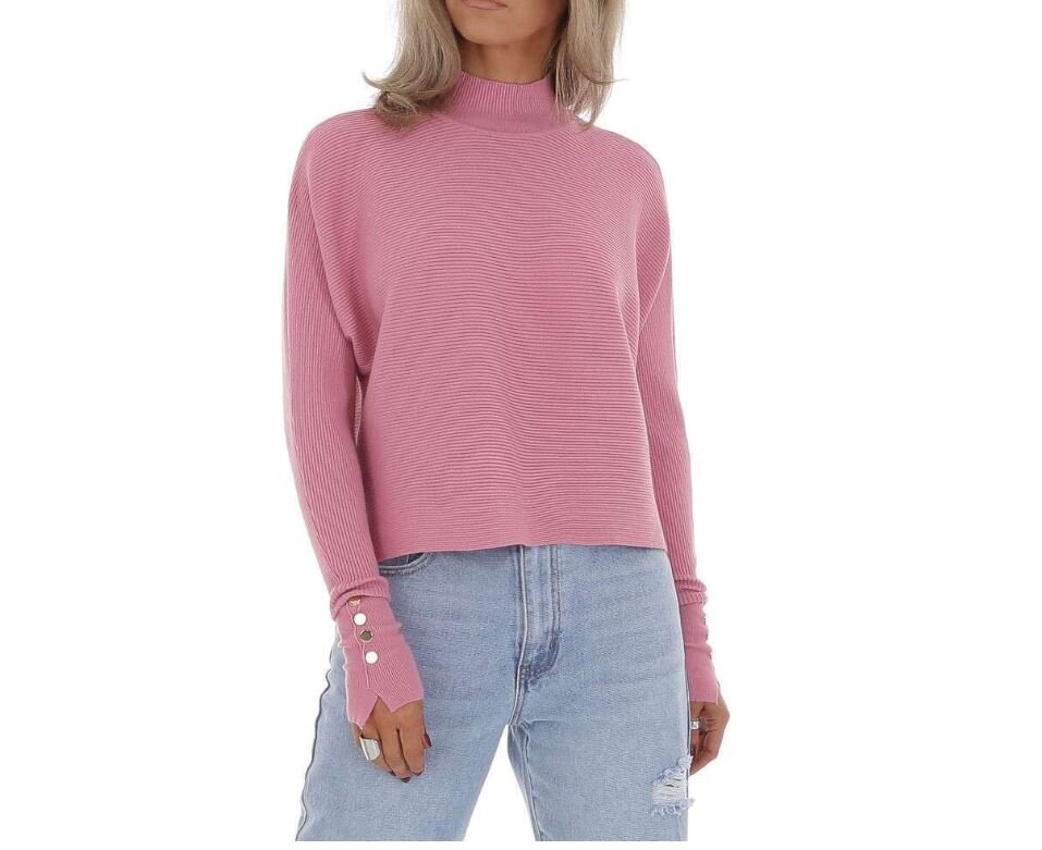 Moteriškas laisvalaikio megztinis Glo Story, rožinis цена и информация | Megztiniai moterims | pigu.lt